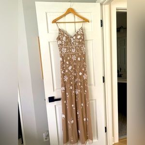 Formal/Prom/Wedding Beaded Dress Adrianna Papell-NWT